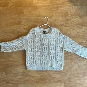 H&M knit sweater, size medium